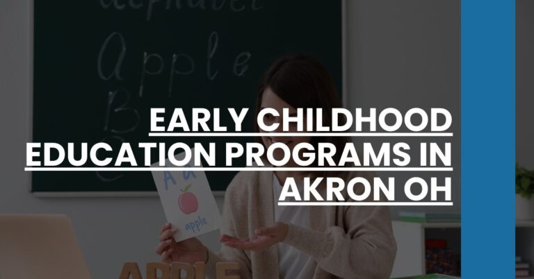 Early Childhood Education Programs in Akron OH Feature Image