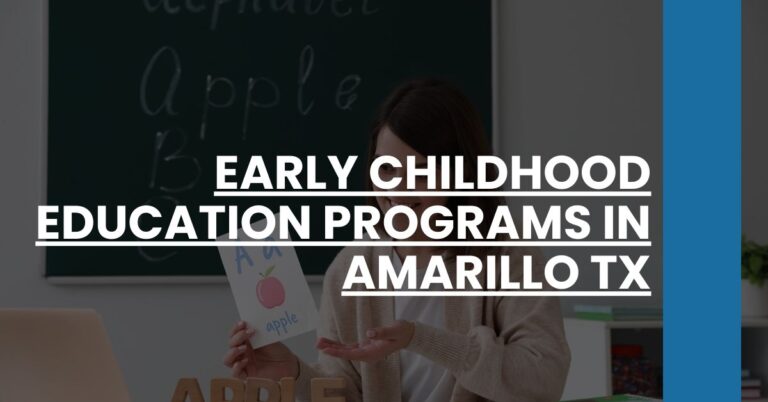 Early Childhood Education Programs in Amarillo TX Feature Image