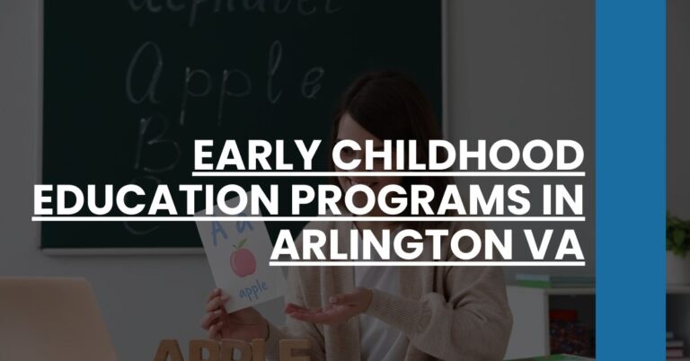 Early Childhood Education Programs in Arlington VA Feature Image