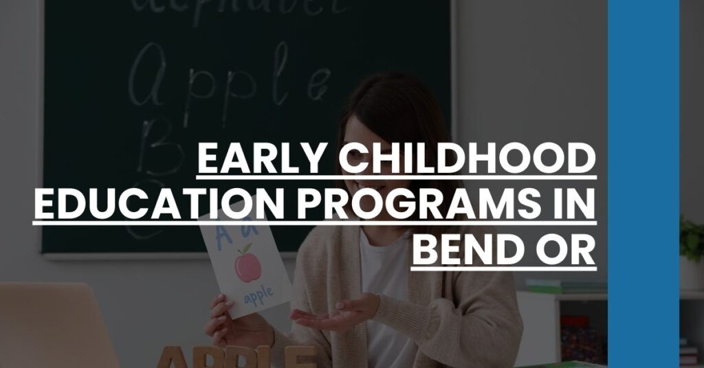 Early Childhood Education Programs in Bend OR Feature Image