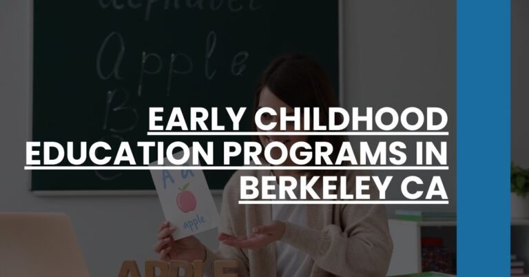 Early Childhood Education Programs in Berkeley CA Feature Image