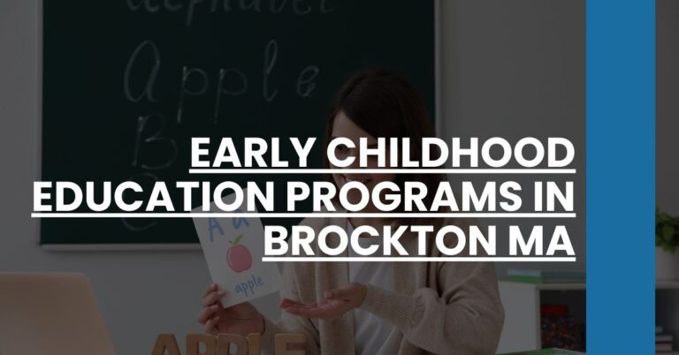 Early Childhood Education Programs in Brockton MA Feature Image