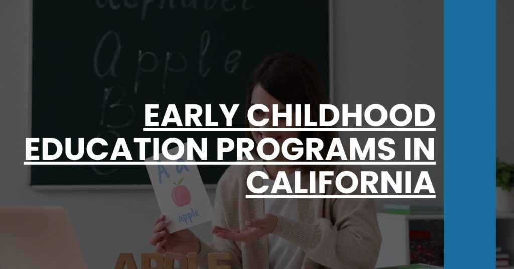 Early Childhood Education Programs in California Feature Image