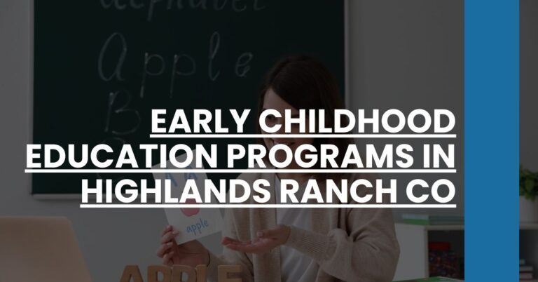 Early Childhood Education Programs in Highlands Ranch CO Feature Image