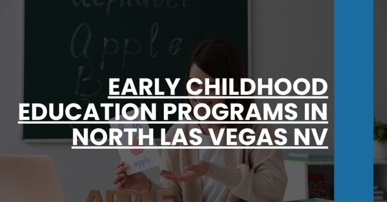 Early Childhood Education Programs in North Las Vegas NV Feature Image