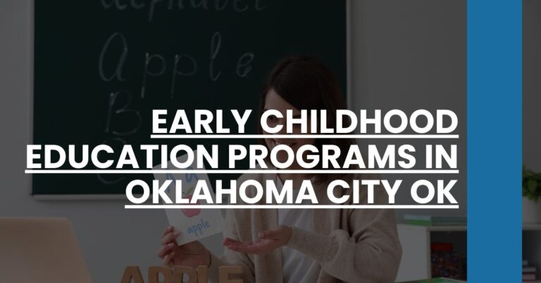 Early Childhood Education Programs in Oklahoma City OK Feature Image