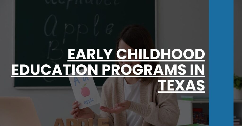 Early Childhood Education Programs in Texas Feature Image