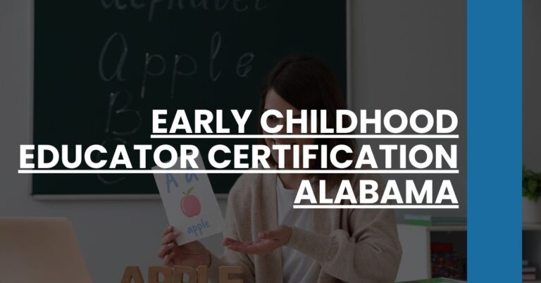 Early Childhood Educator Certification Alabama Feature Image