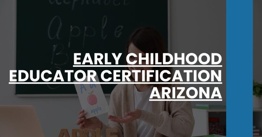 Early Childhood Educator Certification Arizona Feature Image