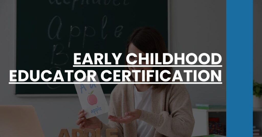 Early Childhood Educator Certification Feature Image