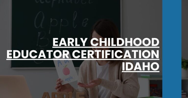 Early Childhood Educator Certification Idaho Feature Image