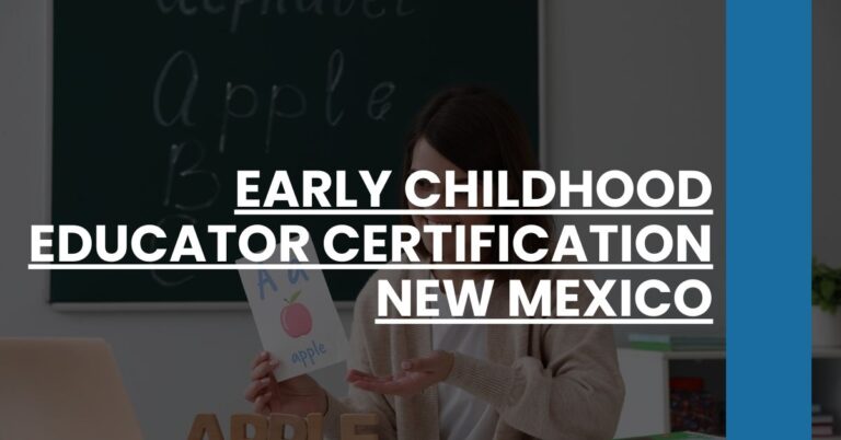 Early Childhood Educator Certification New Mexico Feature Image