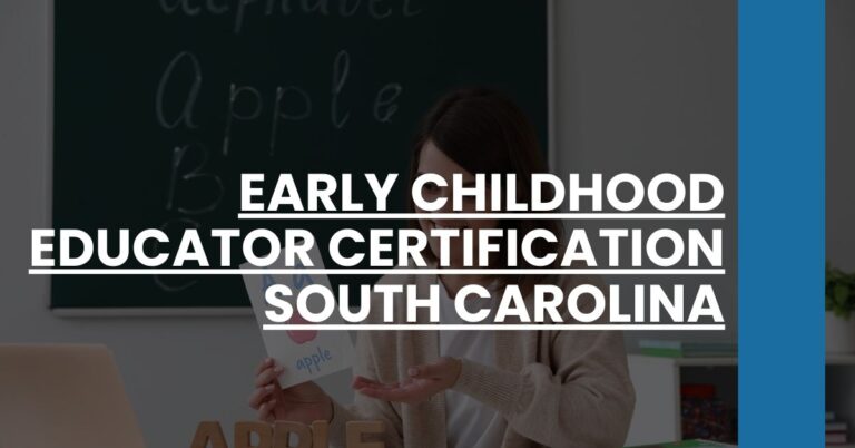 Early Childhood Educator Certification South Carolina Feature Image