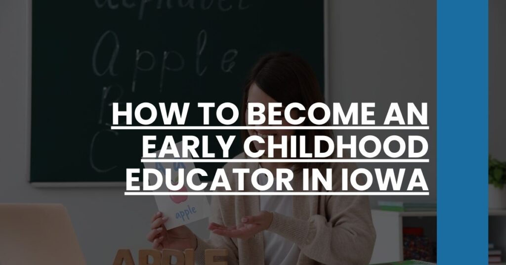 How to Become an Early Childhood Educator in Iowa Feature Image