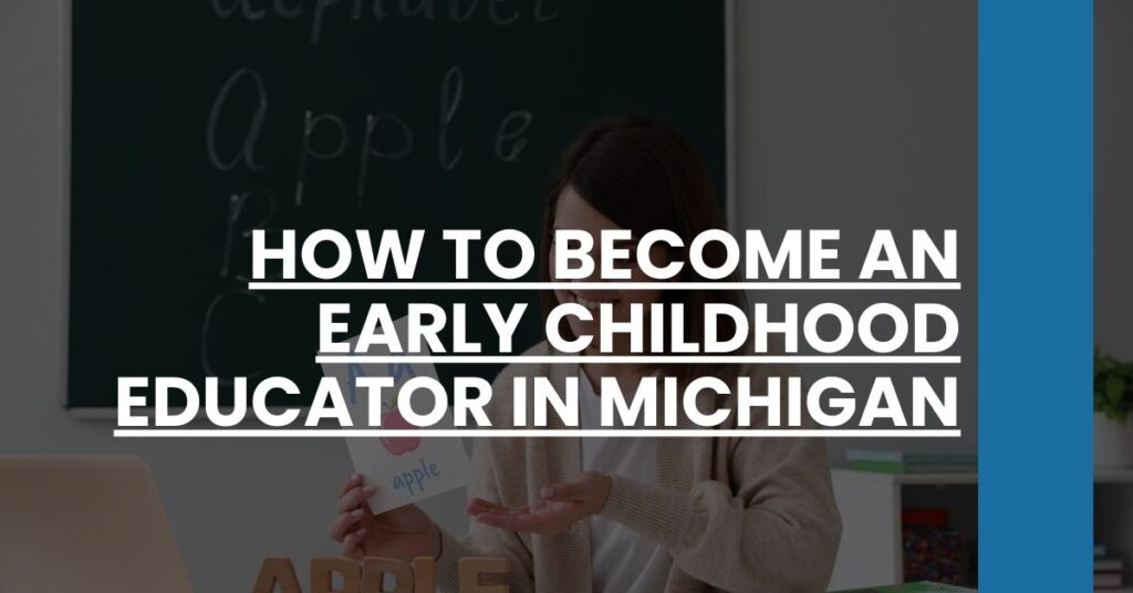 How to Become an Early Childhood Educator in Michigan Feature Image