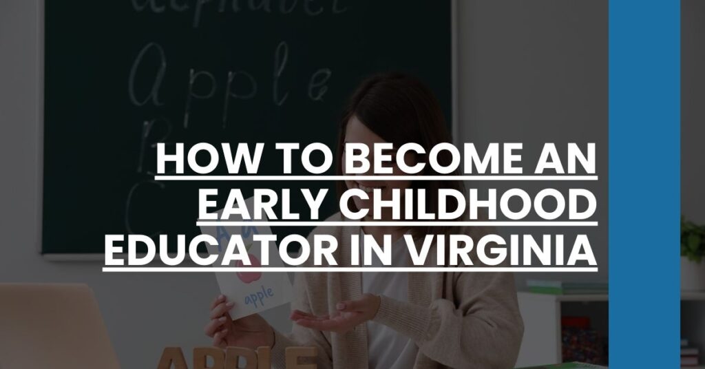 How to Become an Early Childhood Educator in Virginia Feature Image