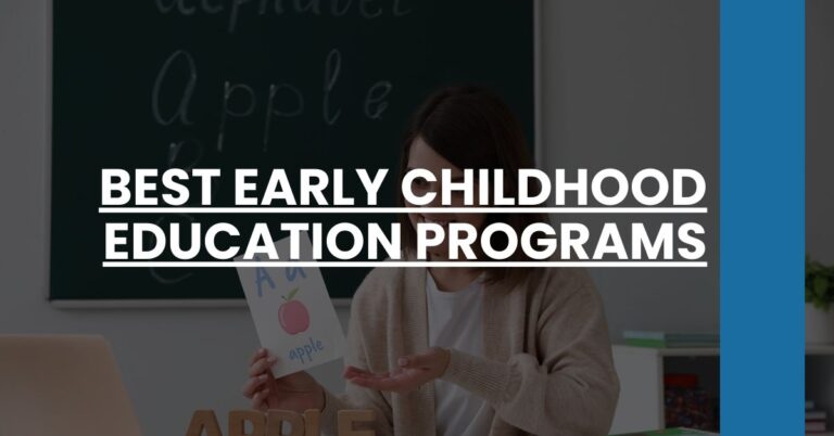 Best Early Childhood Education Programs Feature Image