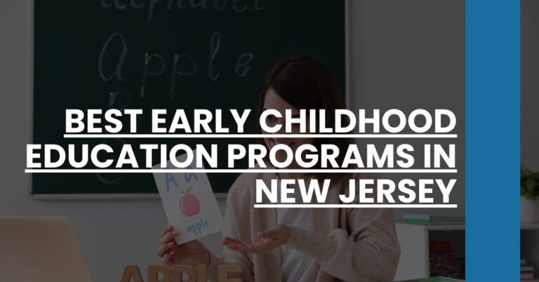 Best Early Childhood Education Programs In New Jersey Feature Image