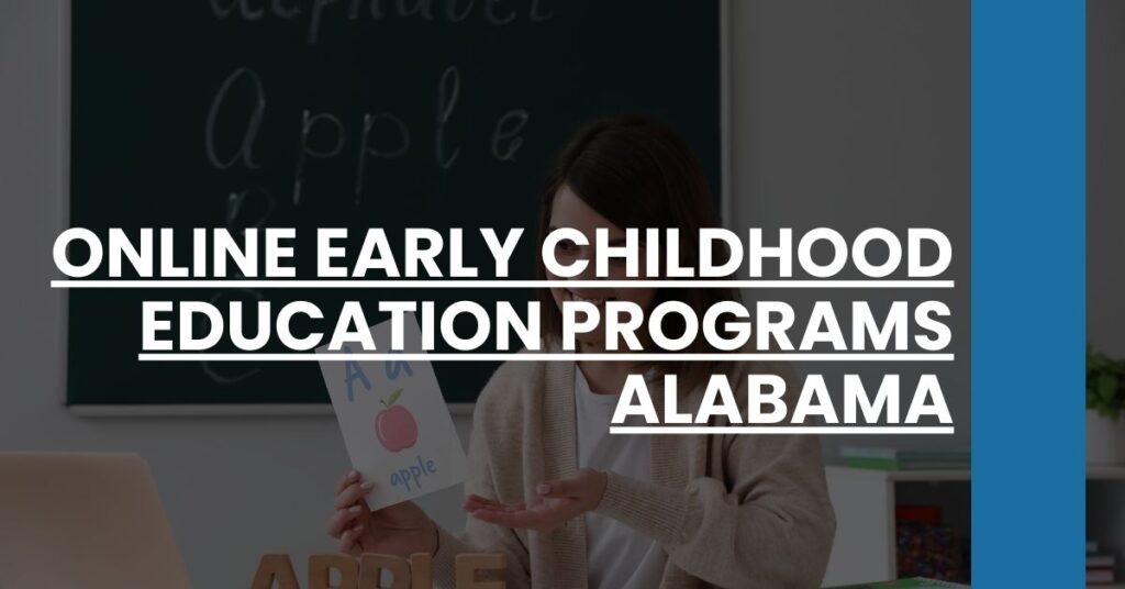 Online Early Childhood Education Programs Alabama Feature Image