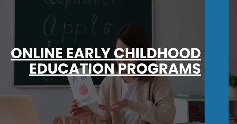 Online Early Childhood Education Programs Feature Image