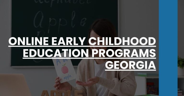 Online Early Childhood Education Programs Georgia Feature Image