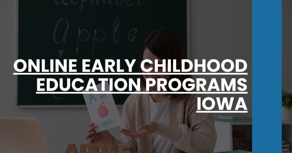 Online Early Childhood Education Programs Iowa Feature Image