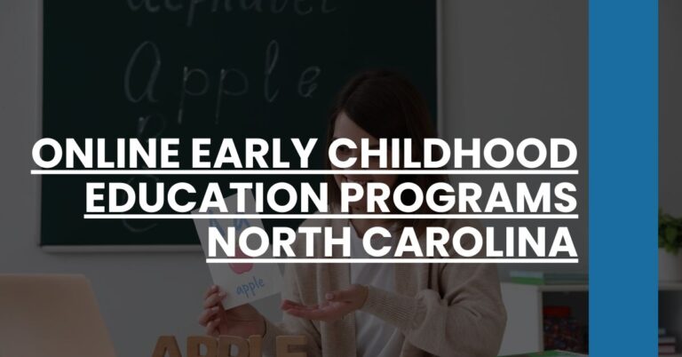 Online Early Childhood Education Programs North Carolina Feature Image