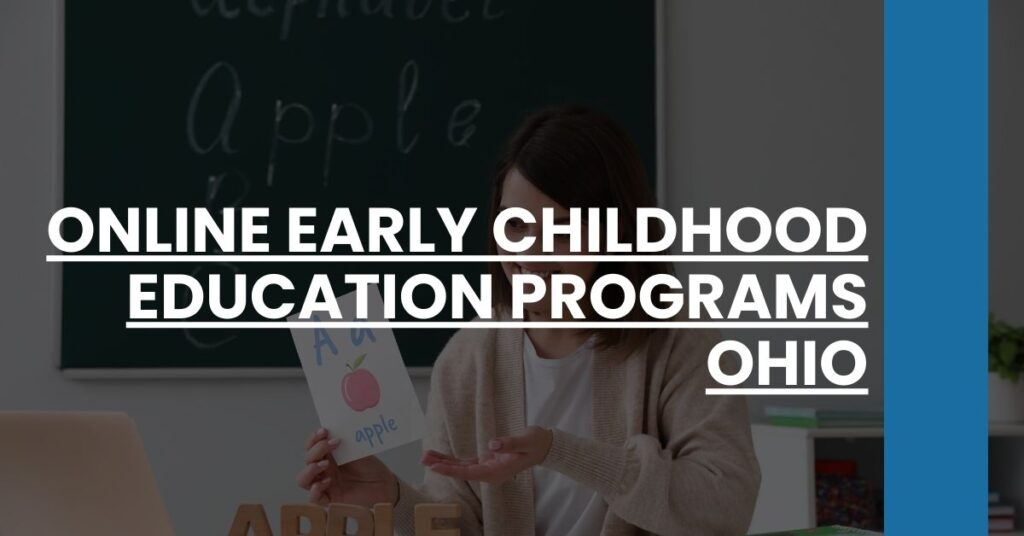 Online Early Childhood Education Programs Ohio Feature Image