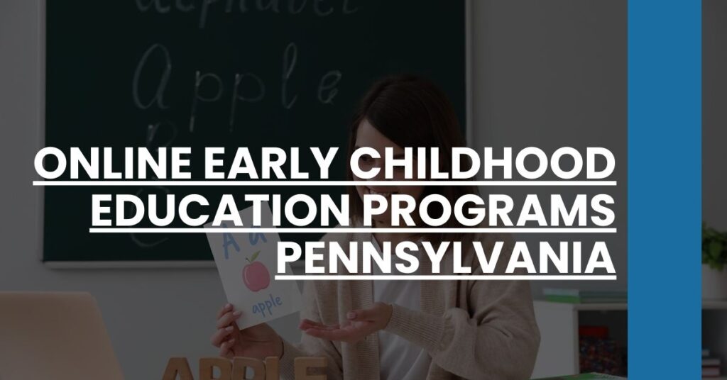 Online Early Childhood Education Programs Pennsylvania Feature Image