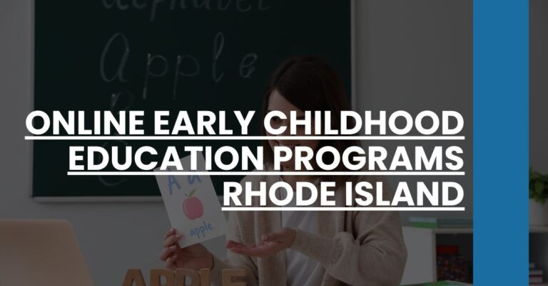 Online Early Childhood Education Programs Rhode Island Feature Image